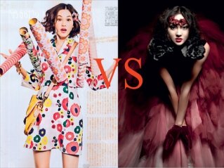 Kiko Mizuhara (Япония) VS Венера Пратова (Кыргызстан)